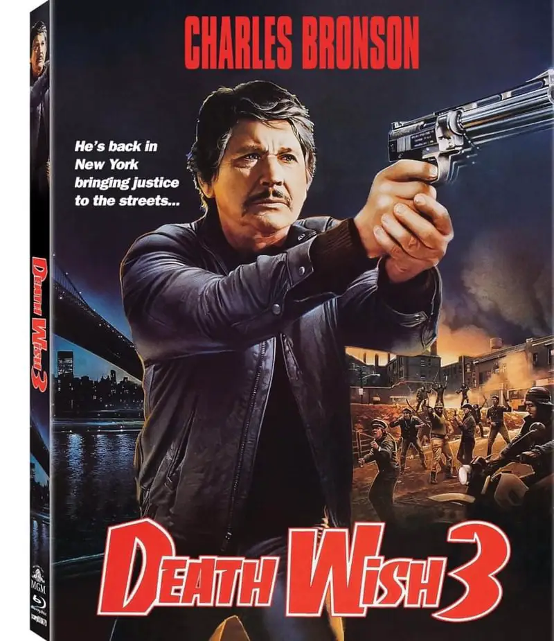 Death Wish 3 Blu-ray cover