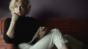 Ana de Armas as Marilyn Monroe