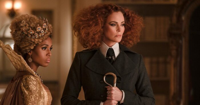 Kerry Washington as Prof. Clarissa Dovey, the Dean of the School for Good andCharlize Theron as Lady Leonora Lesso, the Dean of the School for Evil