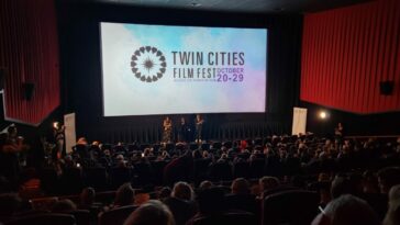 A crowded theater at the Twin Cities Film Festival