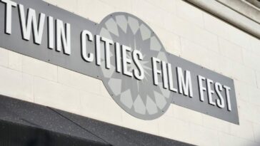 An image of a sign reading Twin Cities Film Fest