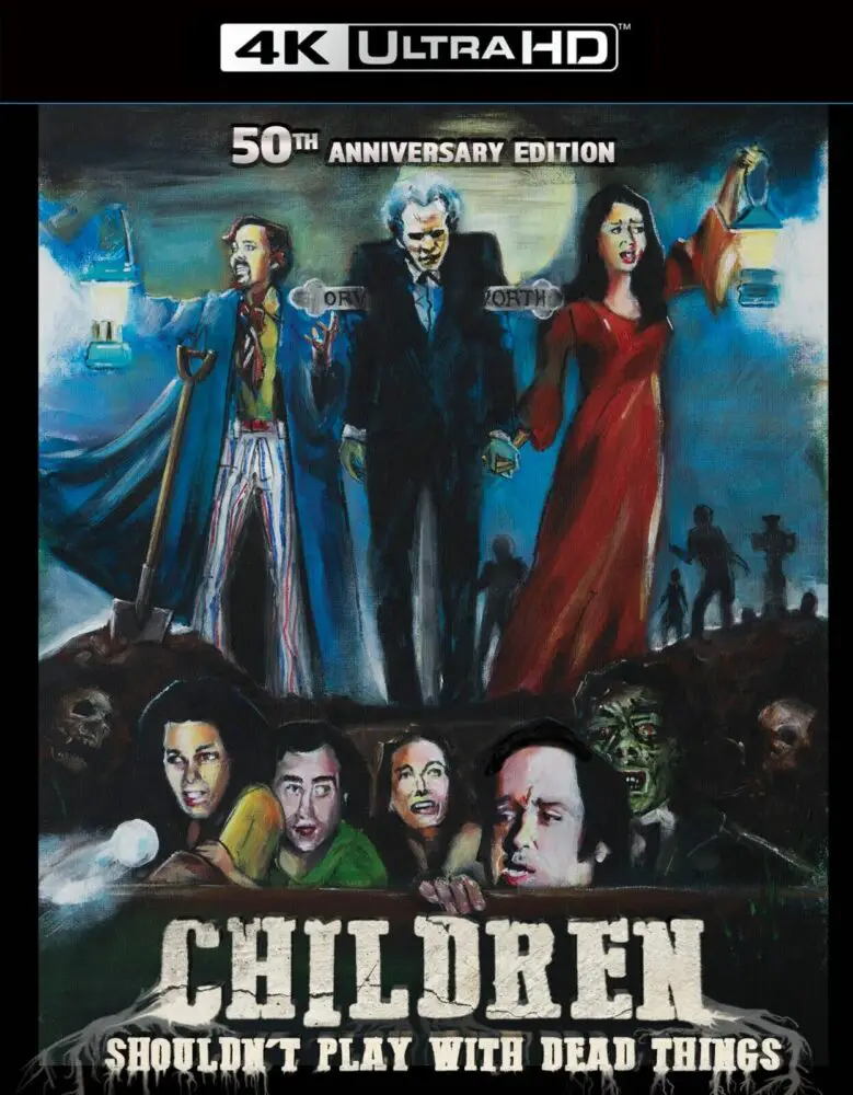 The 4K cover for Children Shouldn't Play with Dead Things.