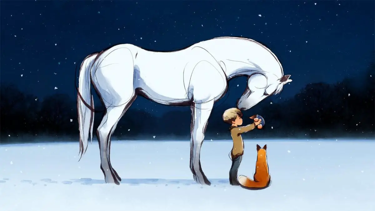 Image from The Boy, the Mole, the Fox, and the Horse