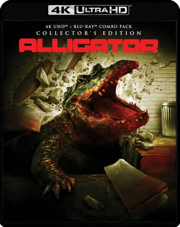 The 4K case cover for Alligator.