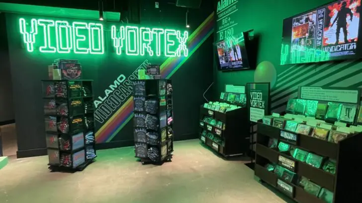 The Video Vortex video rentals at Alamo Drafthouse Chicago