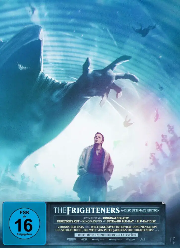 The Turbine Media packaging for The Frighteners.