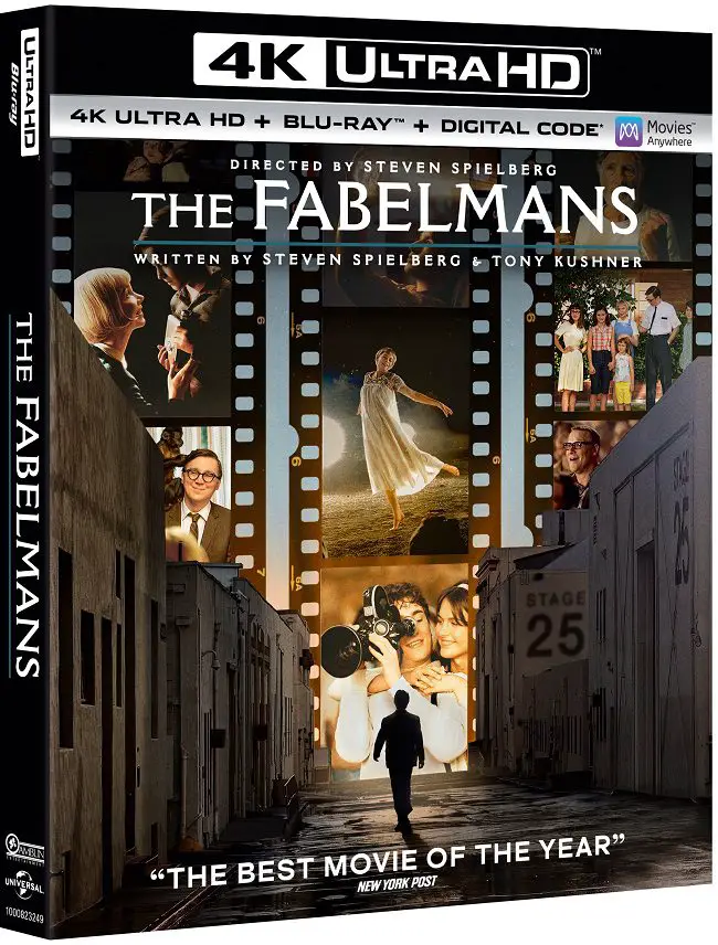 The physical media cover of The Fabelmans