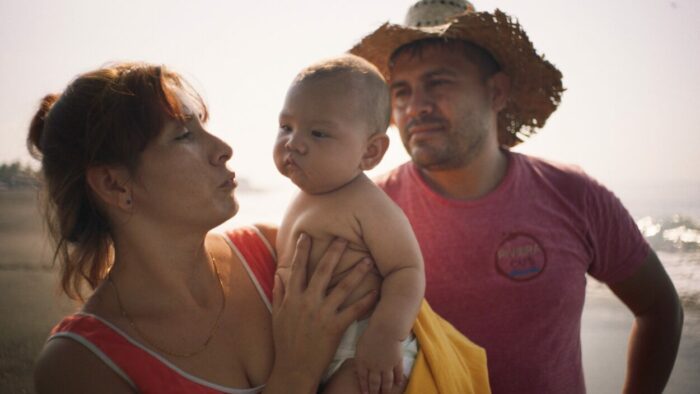 Miguel Andrade as baby Sansón in Rodrigo Reyes' documentary SANSÓN AND ME.