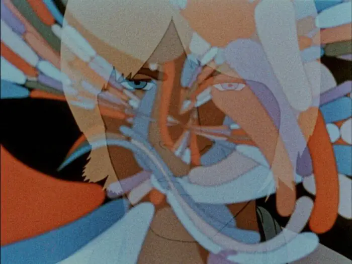 An image from The Son of the Stars, resembling a Cubist painting.