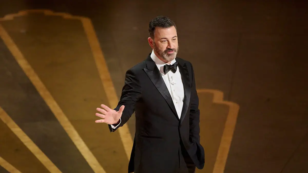 Jimmy Kimmel hosts The 95th Oscars® at The Dolby® Theatre in Hollywood, CA on Sunday, March 12, 2023. Credit/Provider Phil McCarten / ©A.M.P.A.S. Copyright ©A.M.P.A.S.