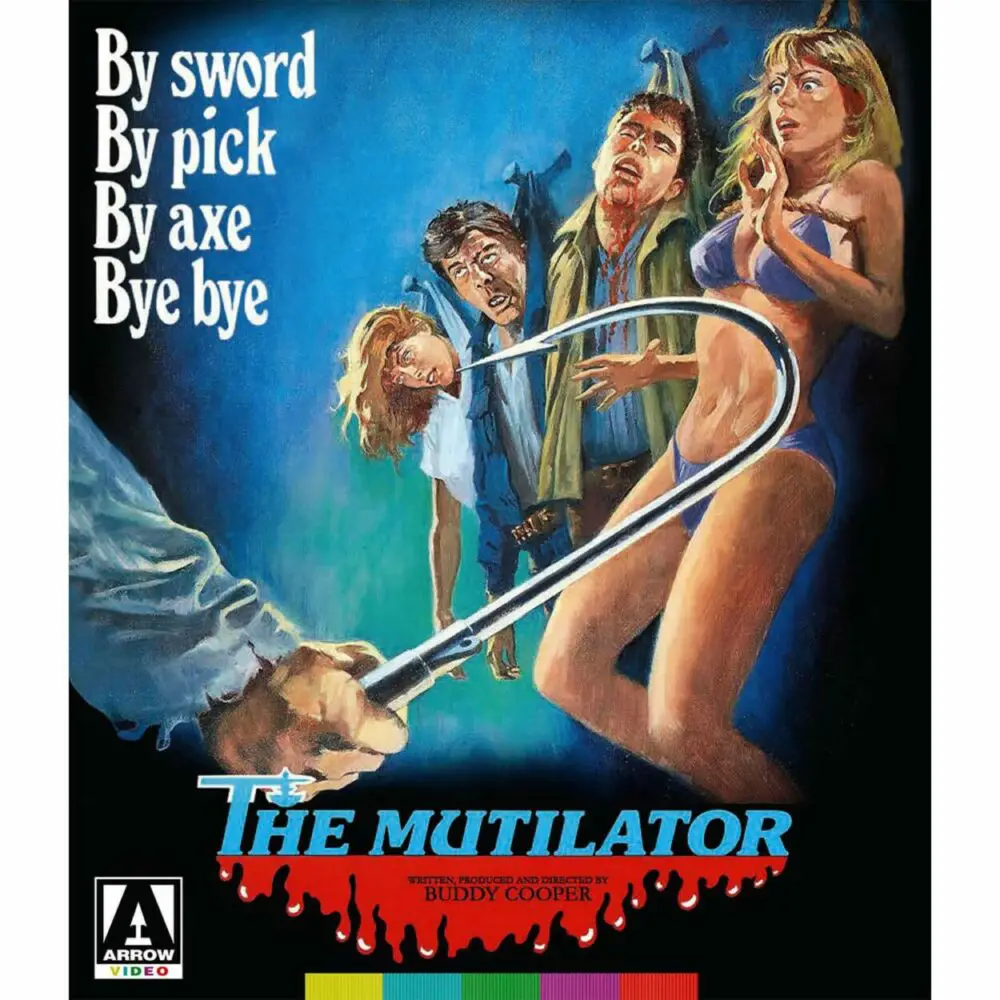 The Blu-ray cover for The Mutilator.