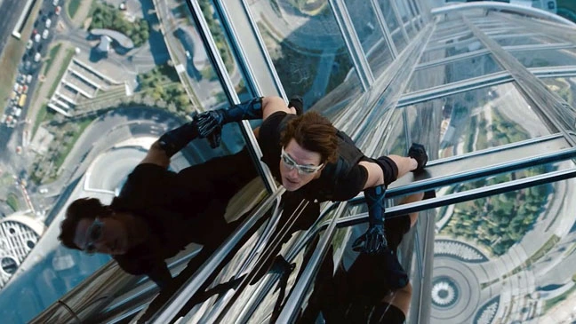 Tom Cruise as Ethan Hunt in Mission: Impossible - Ghost Protocol (Paramount)