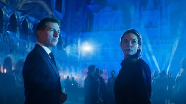 Tom Cruise and Rebecca Ferguson in Mission: Impossible - Dead Reckoning Part One (Paramount)