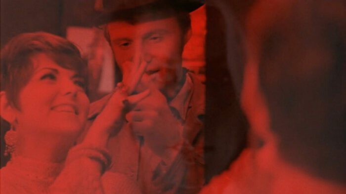 Brenda Vaccaro (left) and Jon Voight (right) in Midnight Cowboy from Desperate Souls.