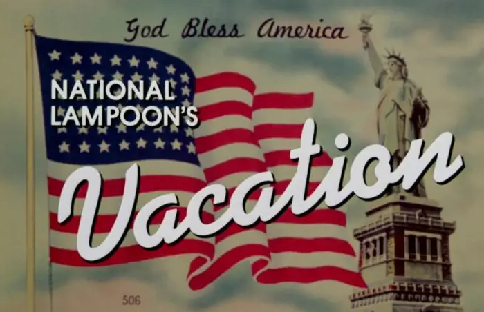 National Lampoon's Vacation title card from the opening credits.