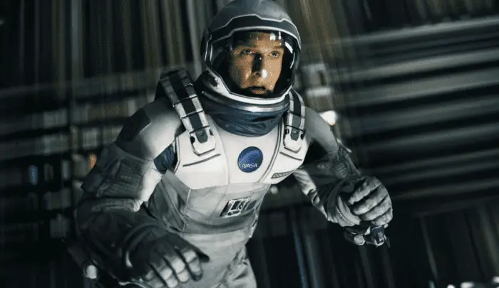 Matthew McConaughey as Cooper in Interstellar (Paramount/Warner Bros.).