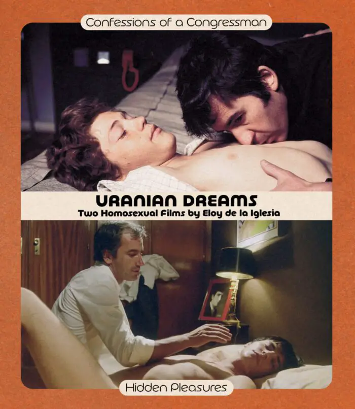 Cover of blu-ray release for Uranian Dreams featuring a still from each film.