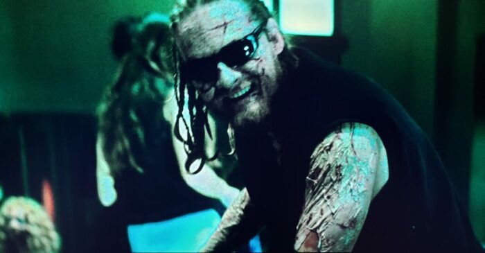 Donal Logue as Quinn in Blade (1998). Screen capture from the New Line Cinema film.