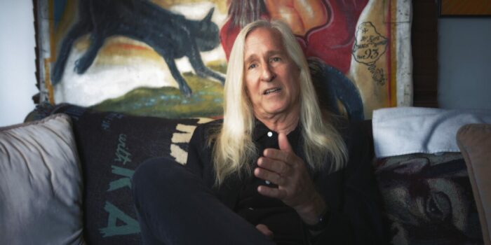 Mick Garris in the documentary film, KING ON SCREEN, a Dark Star Pictures release. Photo courtesy of Dark Star Pictures.