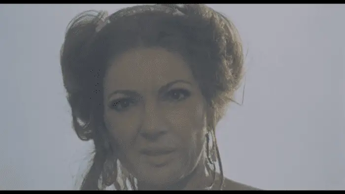 Medea at the end of Pasolini's film.