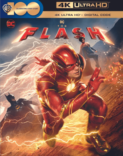 The Flash 4K-UHD front cover art.