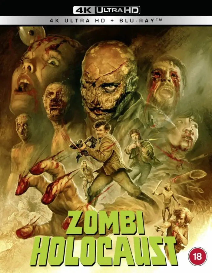 The 4K cover for Zombie Holocaust.