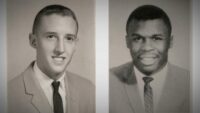 Senior photos of 1965 of De Kirkpatrick, left, and Jimmie Lee Kirkpatrick, right.