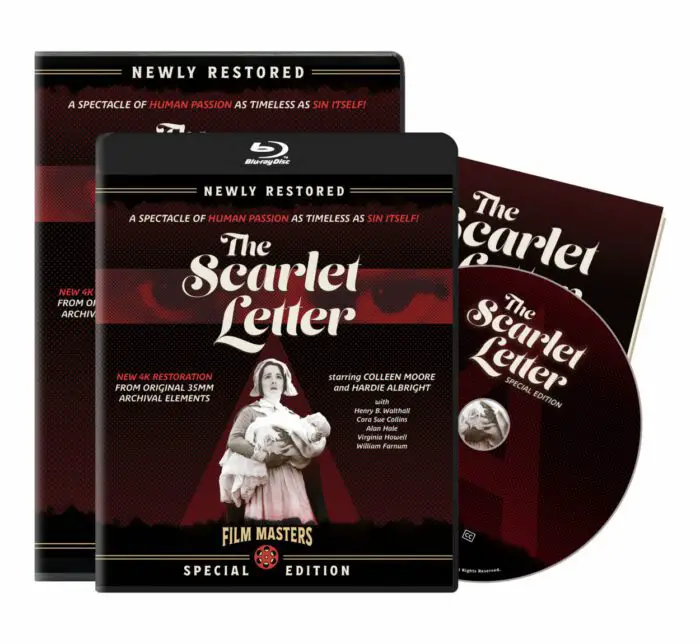 Image of the box set cover art for The Scarlet Letter. 