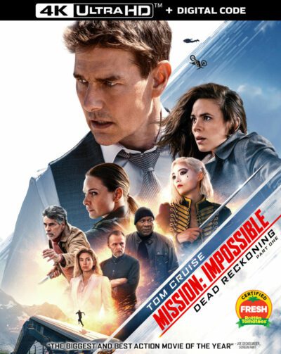 4K cover art for Mission: Impossible - Dead Reckoning Part One