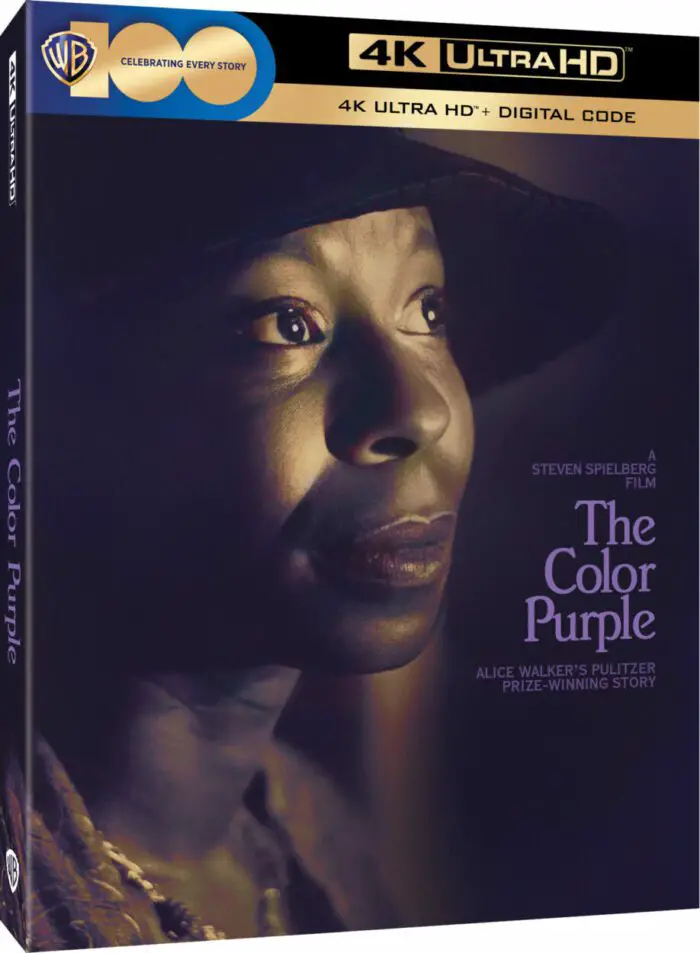 4K disc cover art of 1985's The Color Purple