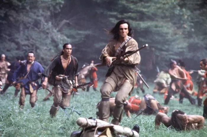 Daniel Day-Lewis as Hawkeye in The Last of the Mohicans (20th Century Studios)