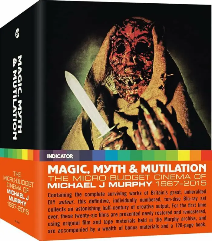 The box set design for Magic, Myth & Mutilation.