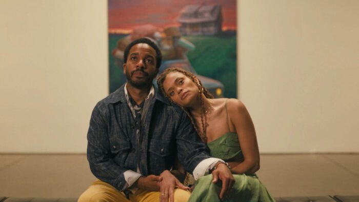 André Holland and Andra Day appear in Exhibiting Forgiveness by Titus Kaphar, an official selection of the U.S. Dramatic Competition at the 2024 Sundance Film Festival. Courtesy of Sundance Institute.