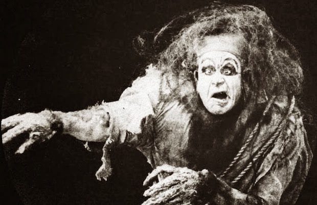 Frankenstein's Monster as depicted in the 1910 Edison short. film.