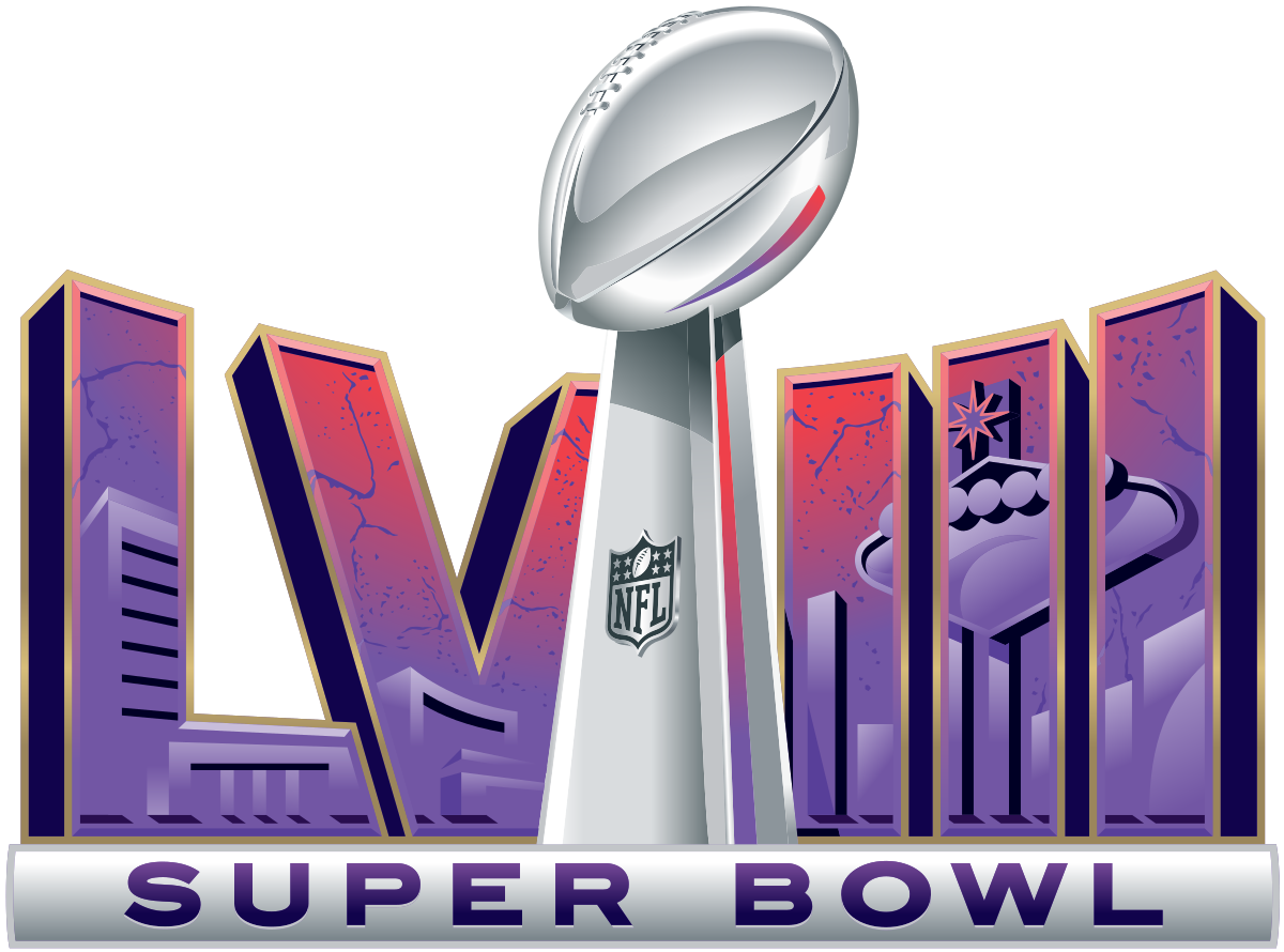 Logo for Super Bowl LVIII