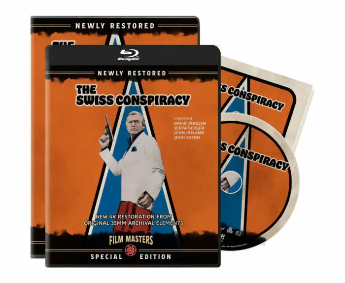 Special Edition packaging for The Swiss Conspiracy.