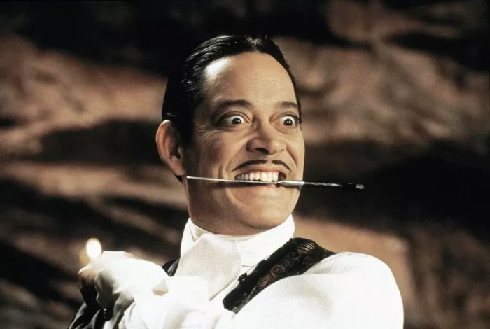 Raul Julia in 'The Addams Family' (1991) Image courtesy of Paramount Pictures