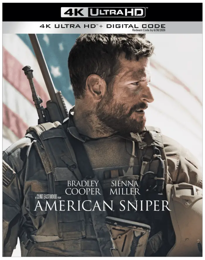 The base 4K UHD cover of American Sniper