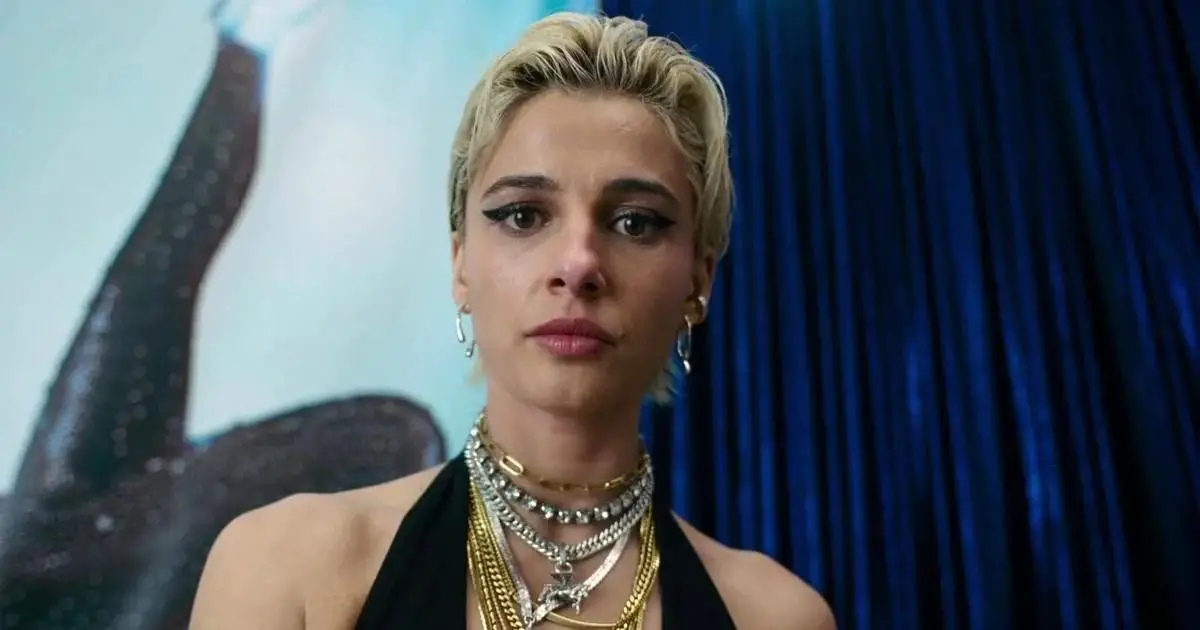 Naomi Scott in 'Smile 2' (2024) image curtesy of Paramount Pictures